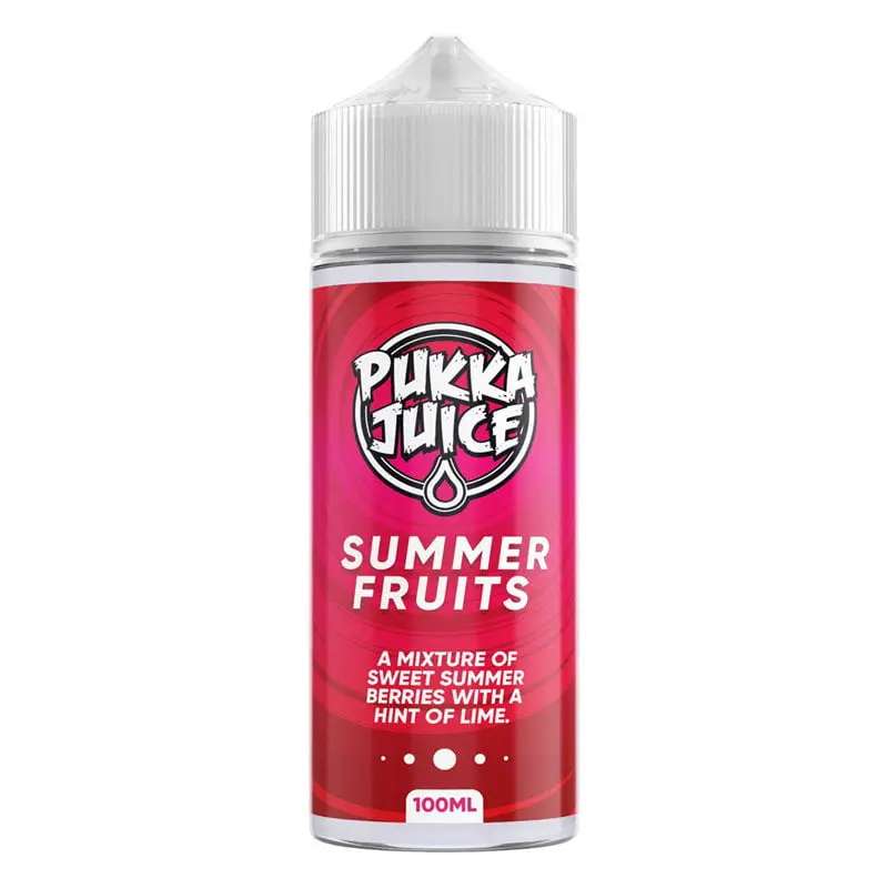 Summer Fruits by Pukka Juice E-Liquid 100ml