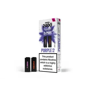 Vapes Bars Angel 2400 Disposable Prefilled Vape Pods | Purple Edition 2