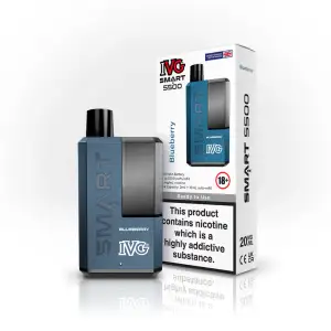 Blueberry IVG Smart 5500 Disposable Vape Kit 20mg