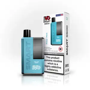 Polar Mint IVG Smart 5500 Disposable Vape Kit 20mg