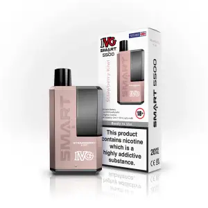 Strawberry Kiwi IVG Smart 5500 Disposable Vape Kit 20mg