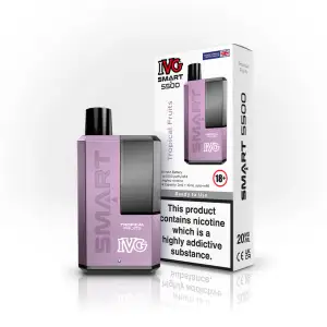 Tropical Fruits IVG Smart 5500 Disposable Vape Kit 20mg