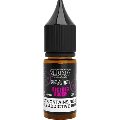  Custard Cookie Nic Salt E-Liquid by Sad Boy 10ml