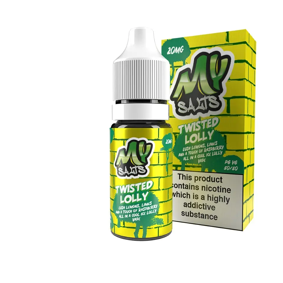 Twisted Lolly by My Salts Nic Salt E-Liquid 10ml