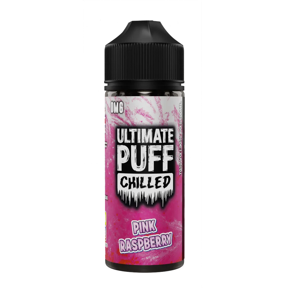 Pink Raspberry by Ultimate Puff Chilled 100ml Shortfill E Liquid