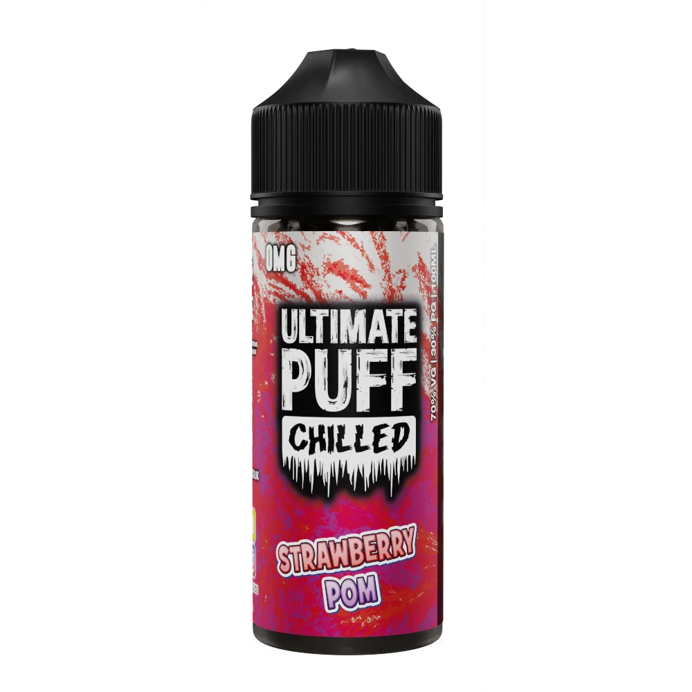 Strawberry Pom by Ultimate Puff Chilled 100ml Shortfill E Liquid