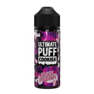 Black Forest by Ultimate Puff Cookies 100ml Shortfill E Liquid