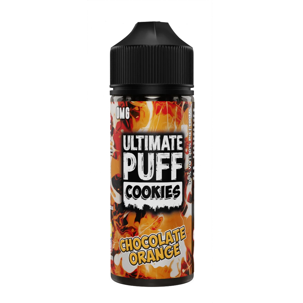 Chocolate Orange by Ultimate Puff Cookies 100ml Shortfill E Liquid