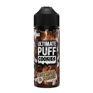 Oatmeal & Raisin by Ultimate Puff Cookies 100ml Shortfill E Liquid