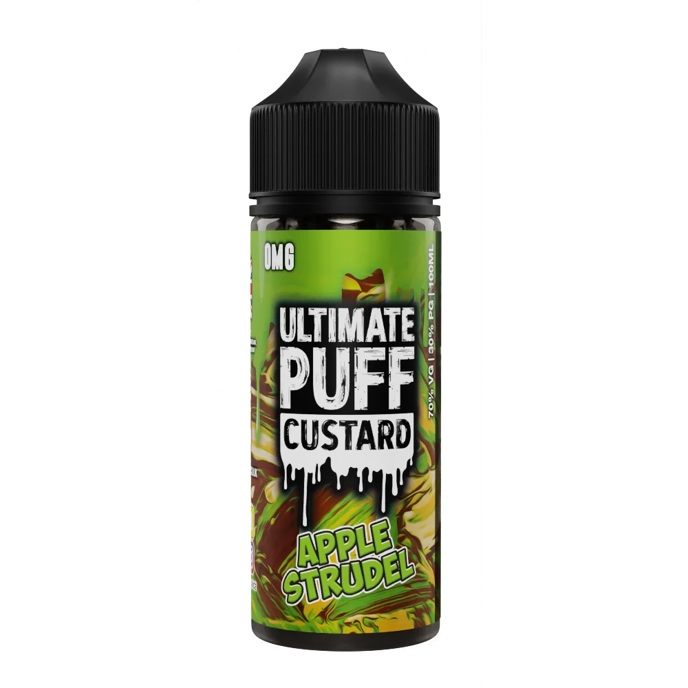 Apple Strudel by Ultimate Puff Custard 100ml Shortfill E Liquid