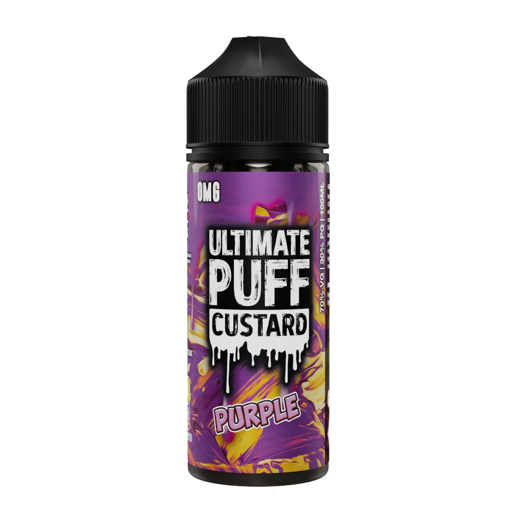 Purple by Ultimate Puff Custard 100ml Shortfill E Liquid