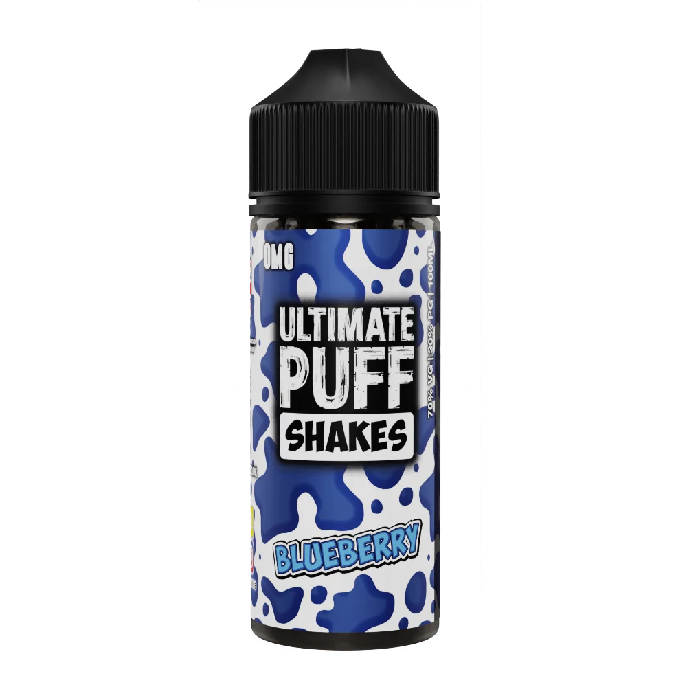 Blueberry by Ultimate Puff Shakes 100ml Shortfill E Liquid