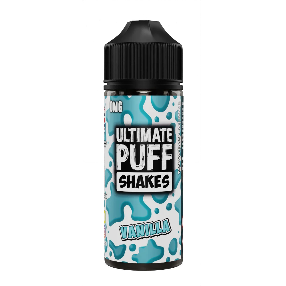 Vanilla by Ultimate Puff Shakes 100ml Shortfill E Liquid