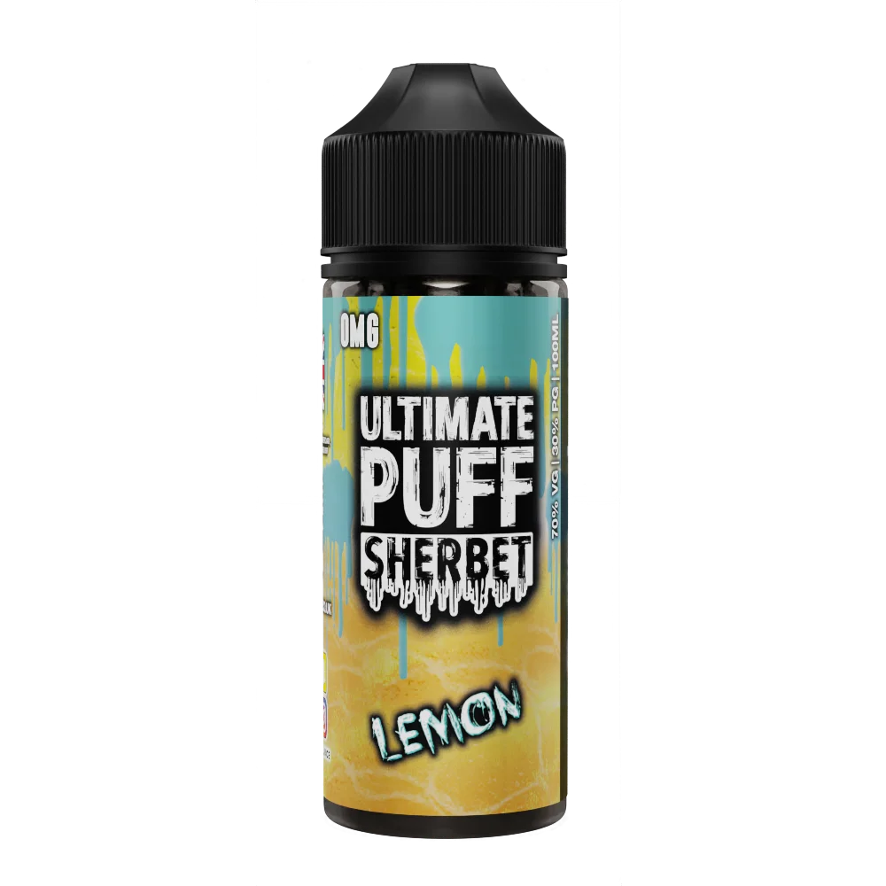 Lemon by Ultimate Puff Sherbet 100ml Shortfill E Liquid