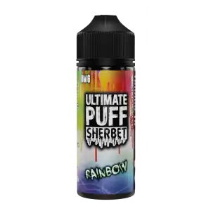 Rainbow by Ultimate Puff Sherbet 100ml Shortfill E Liquid