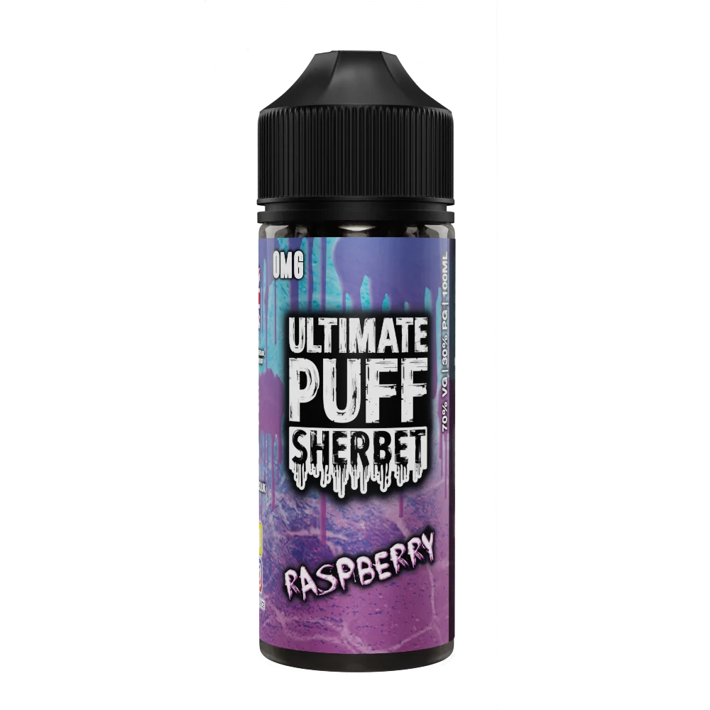 Raspberry by Ultimate Puff Sherbet 100ml Shortfill E Liquid