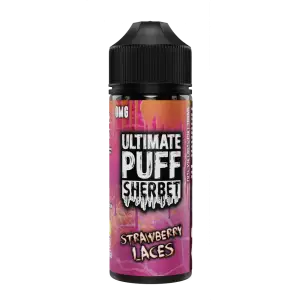 Strawberry Laces by Ultimate Puff Sherbet 100ml Shortfill E Liquid