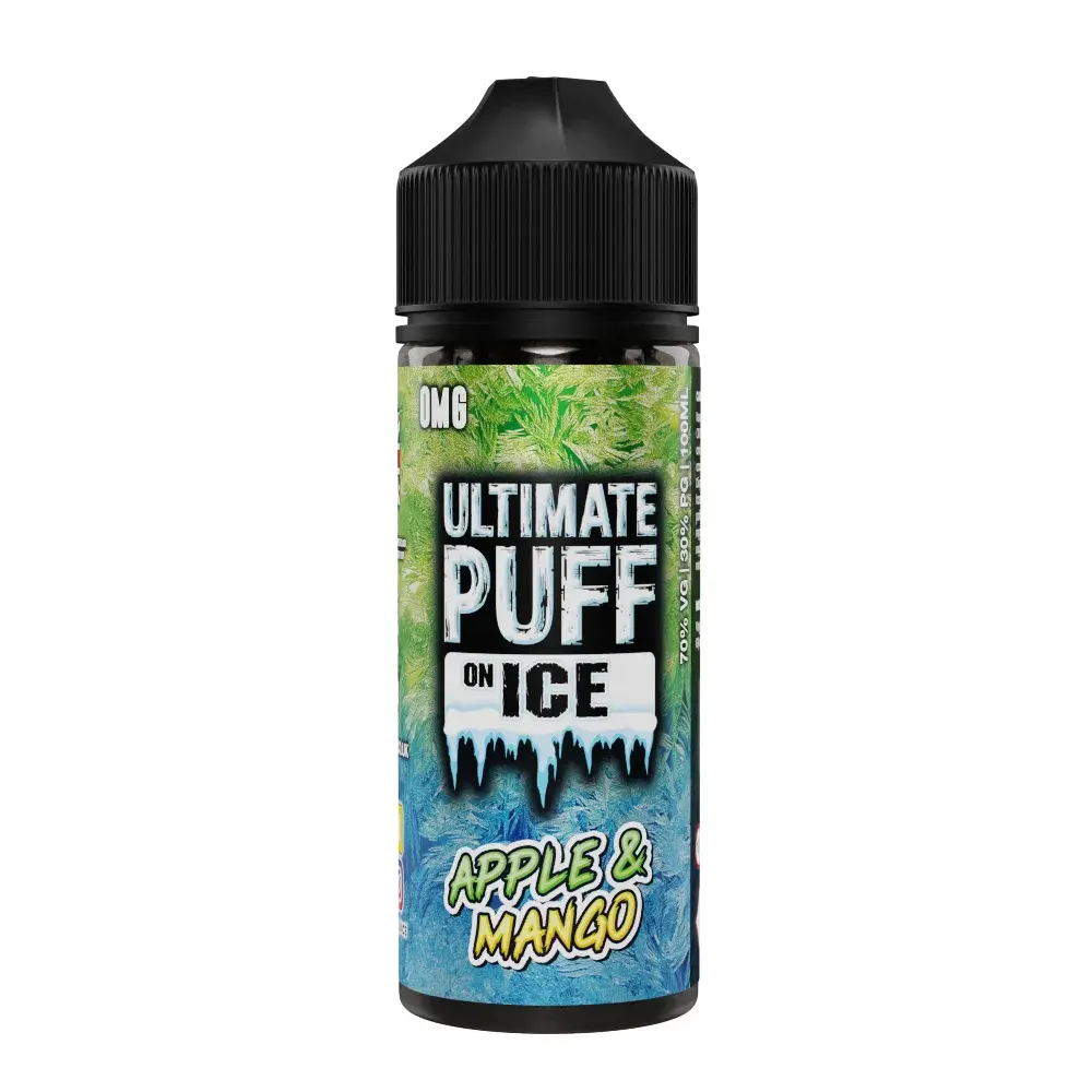 Apple & Mango by Ultimate Puff On Ice 100ml Shortfill E Liquid