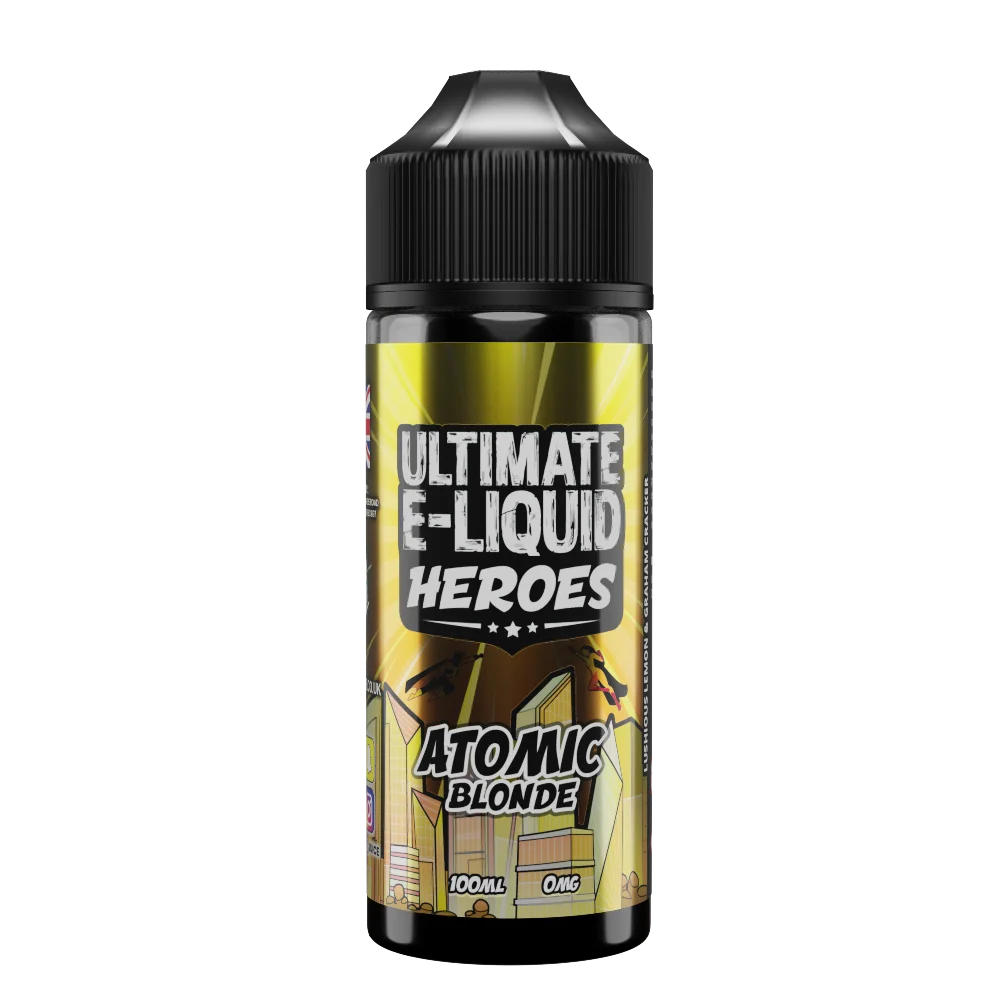 Atomic Blonde by Ultimate E-liquid Heroes 100ml Shortfill