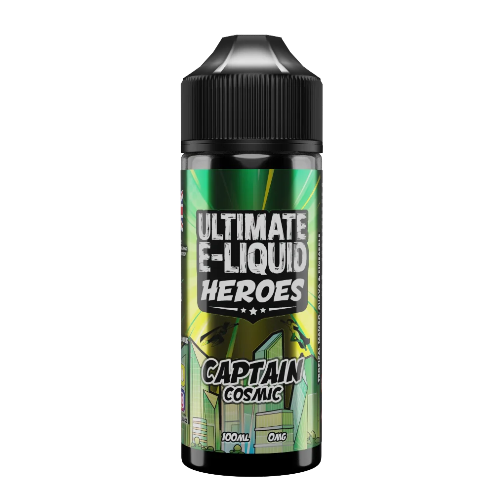 Captain Cosmic by Ultimate E-liquid Heroes 100ml Shortfill