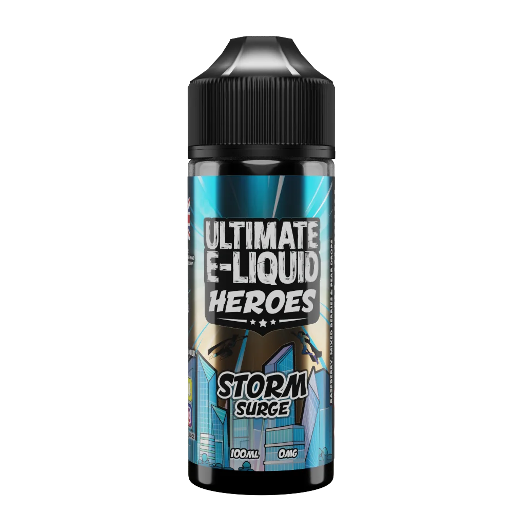 Storm Surge by Ultimate E-liquid Heroes 100ml Shortfill