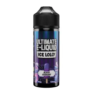 Ultimate E-liquid Ice Lolly Blackcurrant 100ml Shortfill 