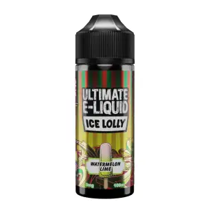 Watermelon Lime Ultimate E-liquid Ice Lolly 100ml Shortfill 