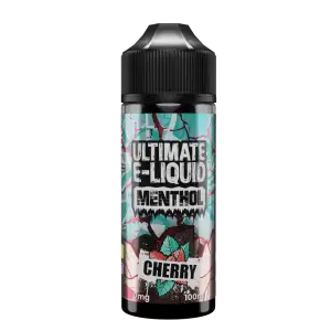 Cherry by Ultimate E-liquid Menthol 100ml Shortfill