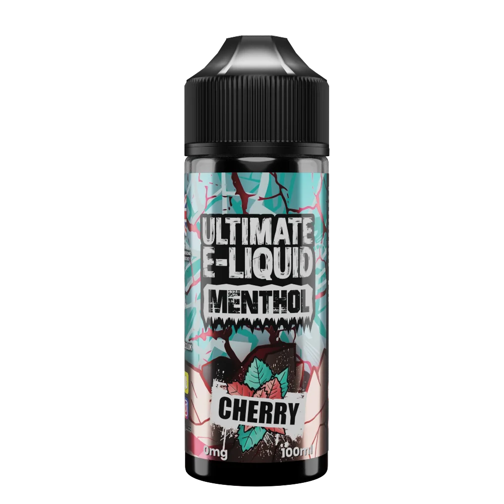 Cherry by Ultimate E-liquid Menthol 100ml Shortfill