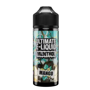 Mango by Ultimate E-liquid Menthol 100ml Shortfill