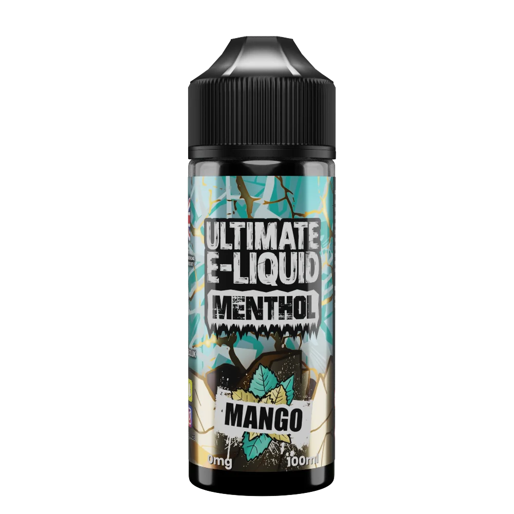 Mango by Ultimate E-liquid Menthol 100ml Shortfill