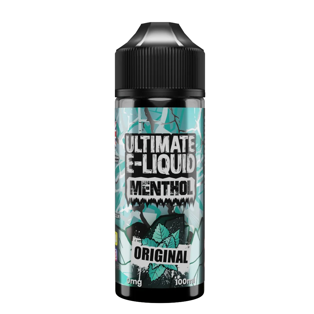 Original by Ultimate E-liquid Menthol 100ml Shortfill