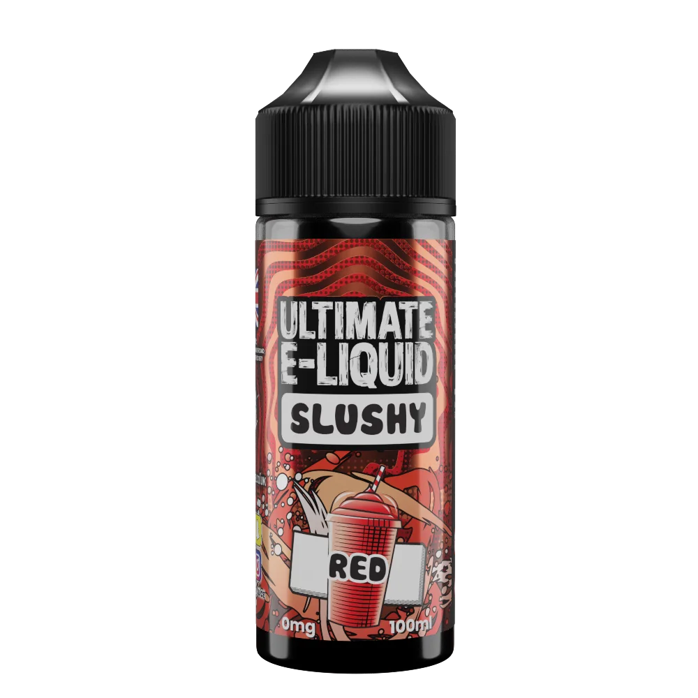 Red by Ultimate E-liquid Slushy 100ml Shortfill