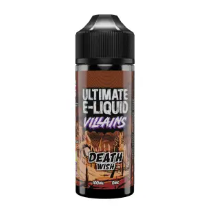 Death Wish by Ultimate E-liquid Villains 100ml Shortfill