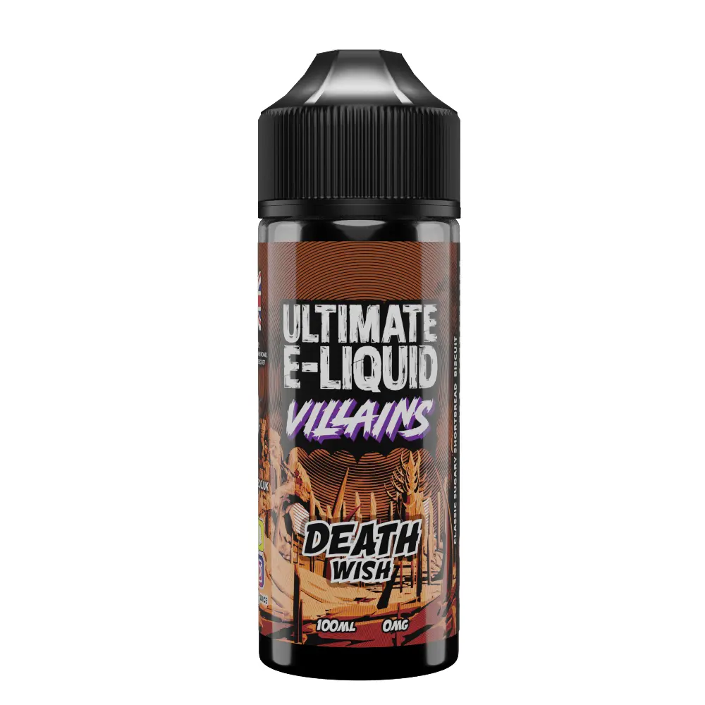 Death Wish by Ultimate E-liquid Villains 100ml Shortfill