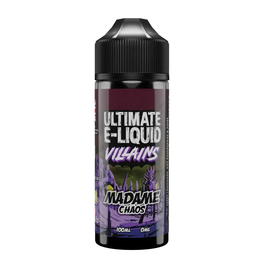 Madame Chaos by Ultimate E-liquid Villains 100ml Shortfill