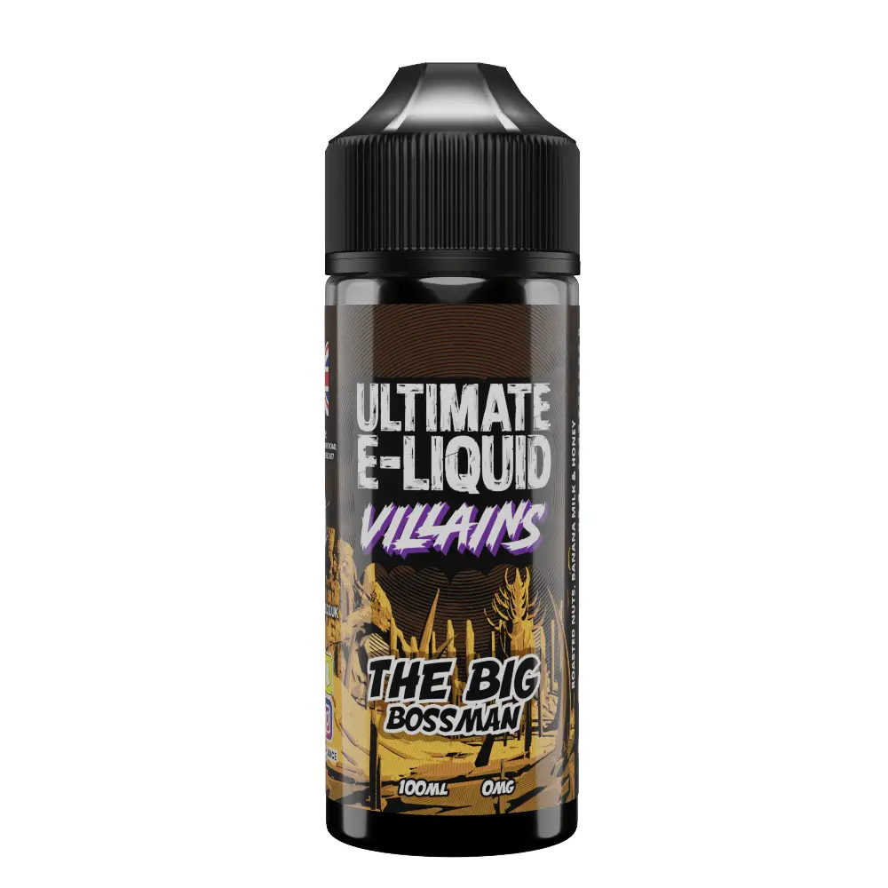 The Big Bossman by Ultimate E-liquid Villains 100ml Shortfill