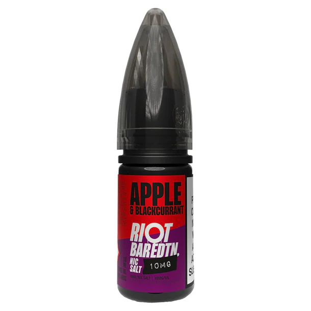 Apple Blackcurrant Bar EDTN By Riot Squad Nic Salt E-Liquid 10ml