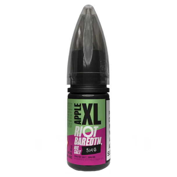 Apple XL Bar EDTN By Riot Squad Nic Salt E-Liquid 10ml