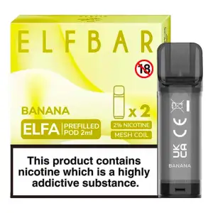 Banana Elfa Pod By Elfbar 