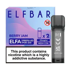 Berry Jam Elfa Pod By Elfbar 