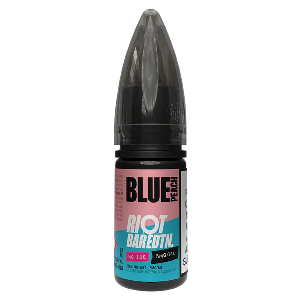 Blue Peach Bar EDTN By Riot Squad Nic Salt E-Liquid 10ml