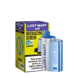 Blueberry Lost Mary 4 in 1 3200 Puffs Disposable Vape Kit 