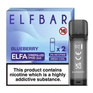 Blueberry Elfa Pod By Elfbar 