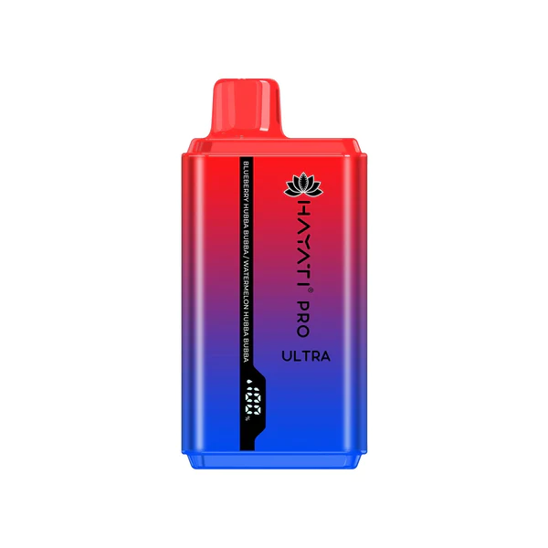 Hayati Pro Ultra 15000 Disposable Vapes - Blueberry Hubba Bubba / Watermelon Hubba Bubba