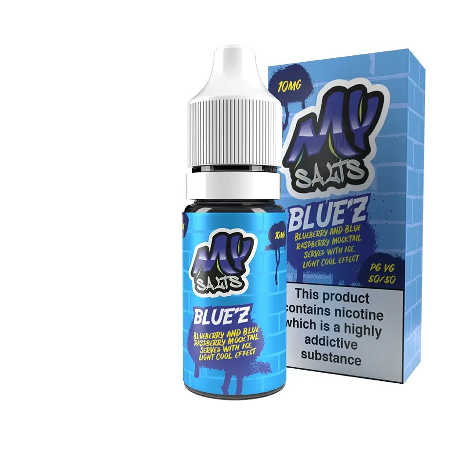 Bluez by My Salts Nic Salt E-Liquid 10ml