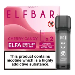 Cherry Candy Elfa Pod By Elfbar 