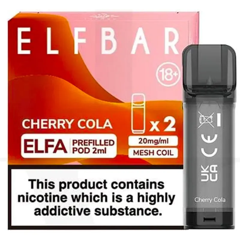 Cherry Cola Elfa Pod By Elfbar 