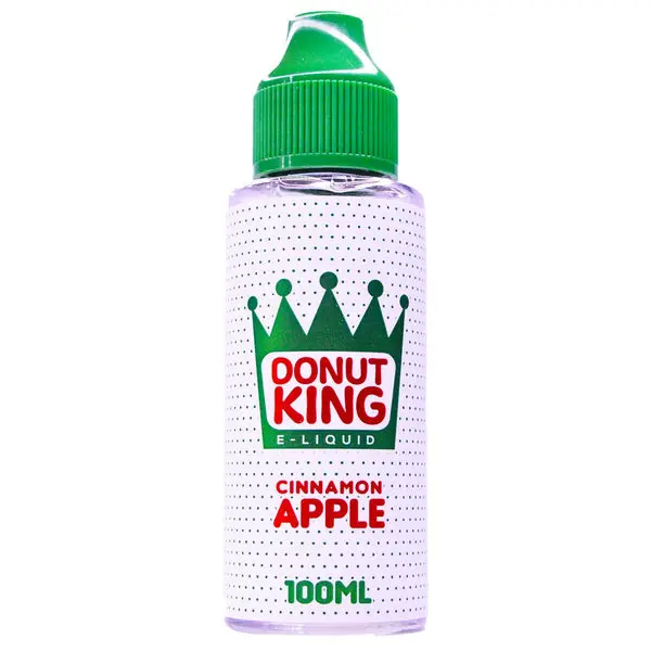 Cinnamon Apple by Donut King 100ml Shortfill E-liquid