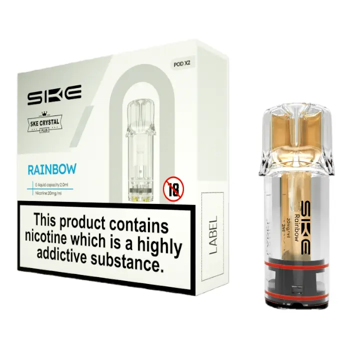 Rainbow by SKE Crystal Plus Prefilled Pod(Pack of 2) 